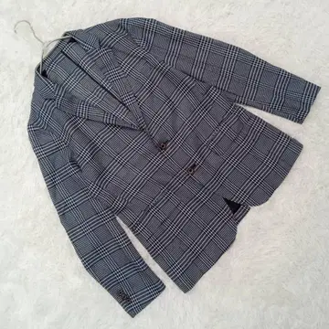 [ TK ] 다케오 키쿠치 (2) 체크 무늬 자켓 센터벤트 스타일리쉬