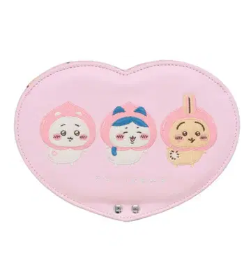 치이카와 피치 시리즈 하트형 패브릭 거울