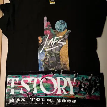 마이파스 TOUR 2025 티셔츠 XL 블랙