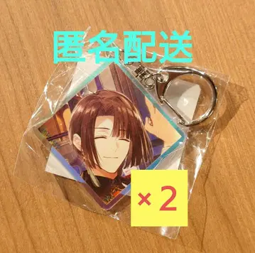 Fate FGO 태공망 호텔 칼데아 오로라 아크릴 키링 2개 세트