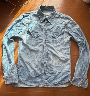 REMI RELIEF 레미릴리프 데님 웨스턴 셔츠 xl