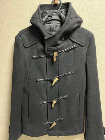 ABAHOUSE 블랙 더플 코트