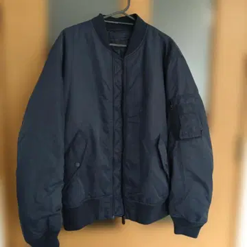 유니클로 네이비 MA-1 블루종