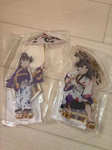 닌타마 란타로 극락탕 아크릴 스탠드 타케야 하치자에몬 오하마 칸에몬