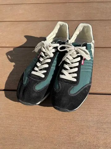 PATRICK 그린/블랙 스니커즈