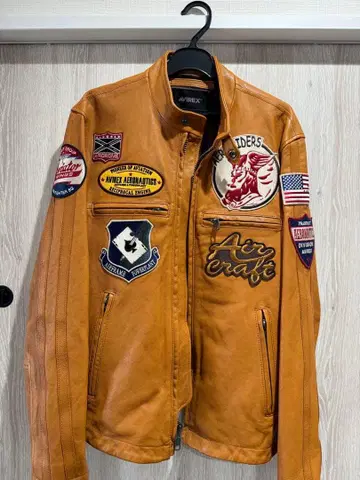 AVIREX 가죽 재킷