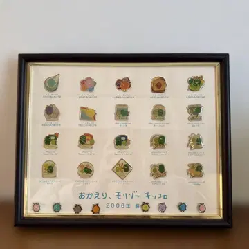 아이치 엑스포 모리조 키코로 액자 핀 배지