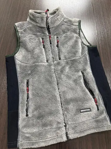 BRIEFING 플리스 베스트 폴라테크 그레이