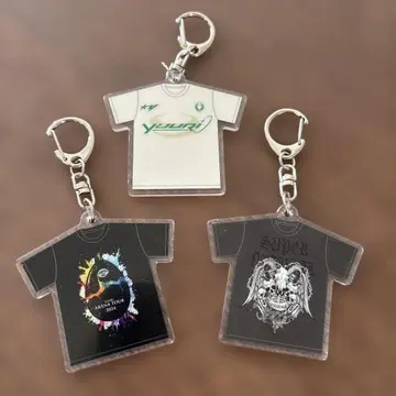 A 유우리 아시아 투어 2025 랜덤 복권 아카이브 T셔츠 키링 3개