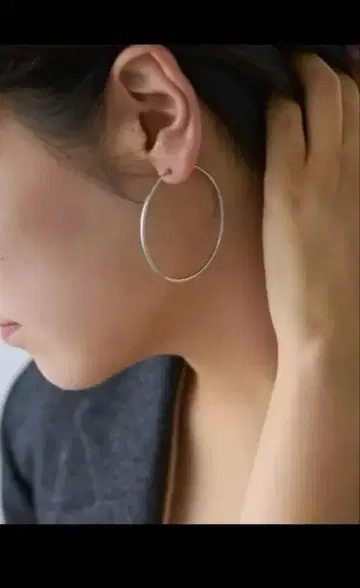 whimgazette THEPAUSE 후프 귀걸이 M