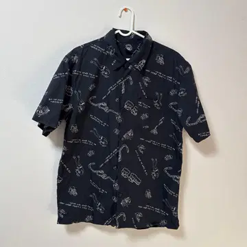 TOY MACHINE 반팔 셔츠 블랙