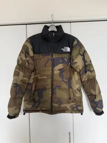 THE NORTH FACE 다운 자켓 M 카모플라쥬 레어 컬러