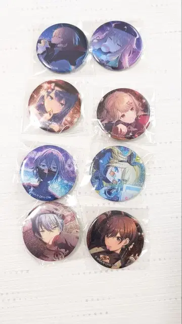 프로세카 컬러풀 스테이지 글리터 캔뱃지 Vol.40B 세트