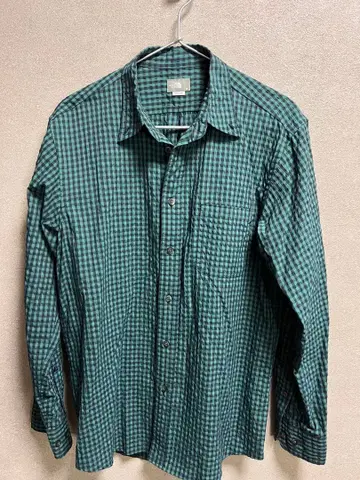 THE NORTH FACE 체크 무늬 긴팔 셔츠 M