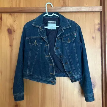 MOSCHINO 데님 자켓 숏 기장