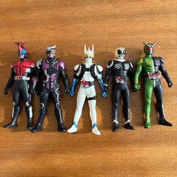 가면라이더 피규어 세트 소프트 비닐