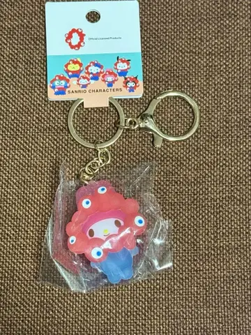 산리오 클리어 컬러 키링 미야쿠미야쿠 오사카 엑스포 마이멜로디