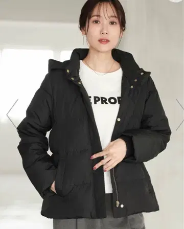 글로벌 워크 우츠쿠 실루엣 발수 다운 후드 블루종/115525