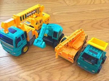 공사 차량 세트