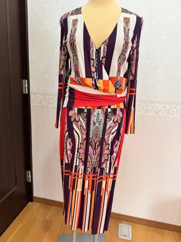 ETRO 페이즐리 무늬 원피스