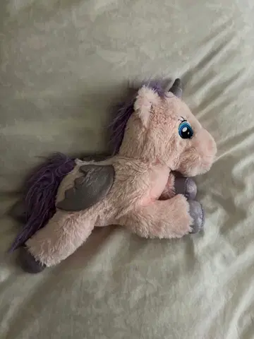 프랑 프랑 유니콘 봉제 인형 핑크