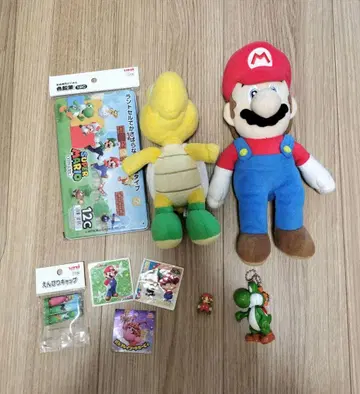슈퍼 마리오 봉제 인형, 색연필 묶음 판매