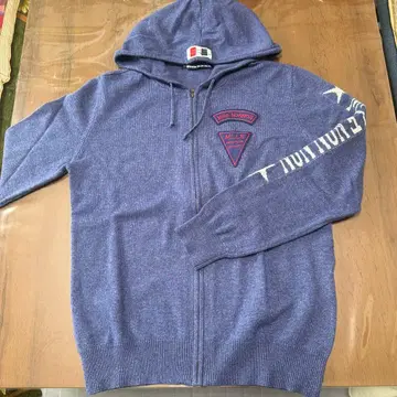 [ 새상품 미사용 ] 마드모아젤 논논 니트 후드티 네이비