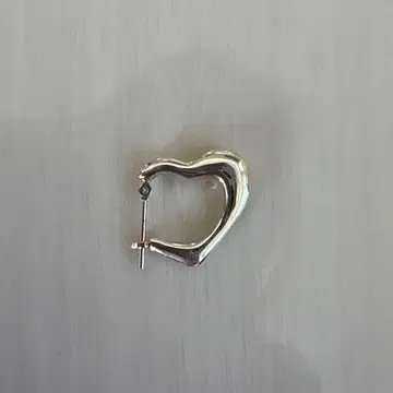 한쪽만 jouete 하트 귀걸이 실버