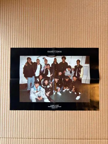 KANDYTOWN LADY LIVE 포스터 A3 사이즈