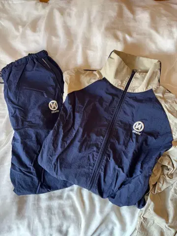 9090 Ninety 나일론 자켓 팬츠 세트 셋업