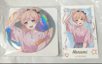 뱅드림 히로마치 나나미 GiGO Summer 빅 캔뱃지 사진풍 카드