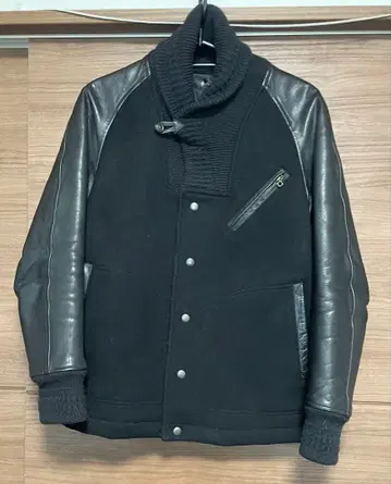 Lounge Lizard 가죽 자켓 블랙 아우터 겉옷