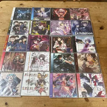 애니메이션 게임 anime 하츠네 미쿠 유폐 새틀라이트 동방 CD 20장