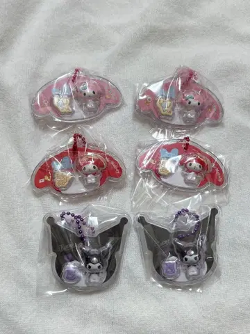 산리오 캐릭터즈 패키지 참&초코볼 쿠로미 마이멜로디