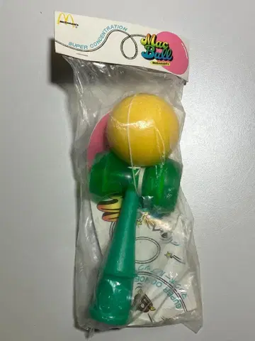 맥볼 (맥도날드 켄다마) 책 포함 일본 켄다마 협회 공인 #Y364