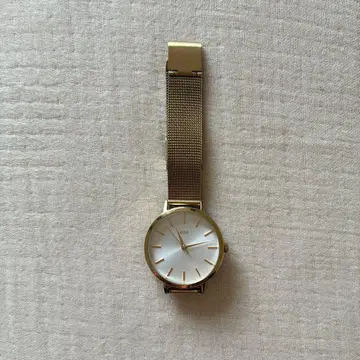ete 골드 메쉬 손목시계