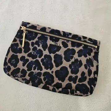 JIMMY CHOO: 레오파드 무늬 송치 클러치백