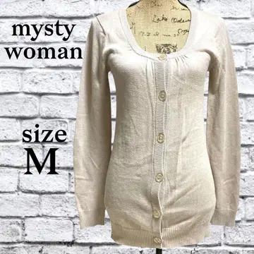 P131 미스티우먼 [ M ] 가디건 겉옷 버튼 다운 긴팔