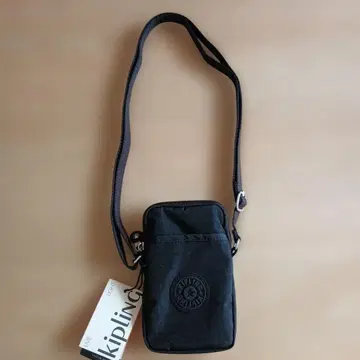 Kipling 블랙 스마트폰 숄더백