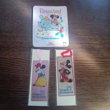 디즈니 레트로 씰 책갈피