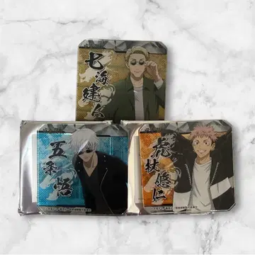 주술회전 오데카케Ver. 아크릴 코스터 키링