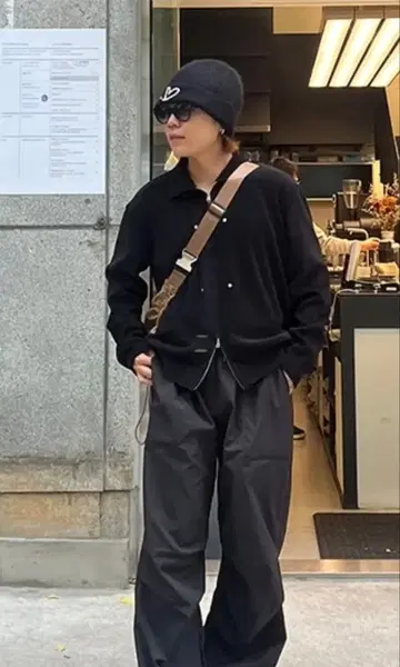 컬러 집업 가디건