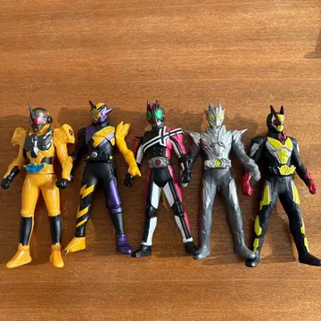 가면라이더 피규어 세트 소프트 비닐