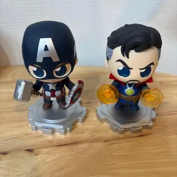 핫토이즈 코스비 캡틴 아메리카 닥터 스트레인지 세트