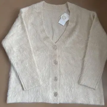 아이보리 니트 가디건