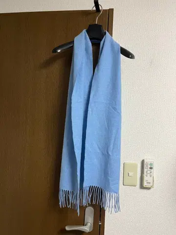 바니스뉴욕 캐시미어 스카프 머플러 새상품 라이트 블루