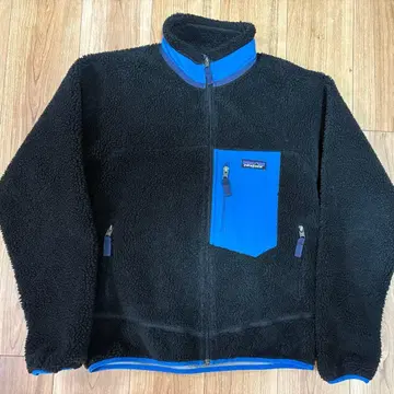 [ 좋은 배색 ] Patagonia 레트로X 자켓 블랙/블루 S 사이즈