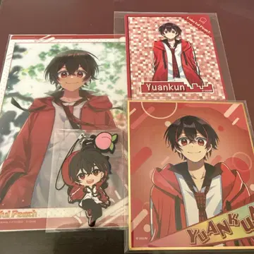 컬러풀 피치 유안군 묶음 판매 색지 마그넷 스트랩