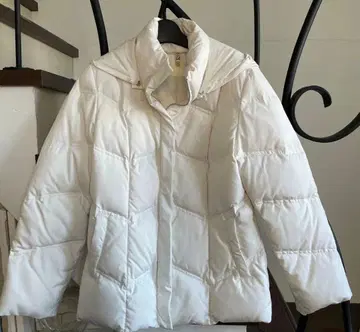 메이슨 그레이 화이트 다운 자켓