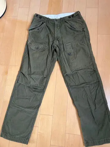 카고 팬츠 올리브 그린